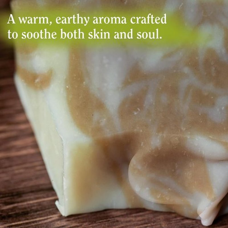 CompassSoap Pachamama Patchouli Bar Soap - Natural & Gentle Lather | 5 oz Pack of 2 for Men & Women
