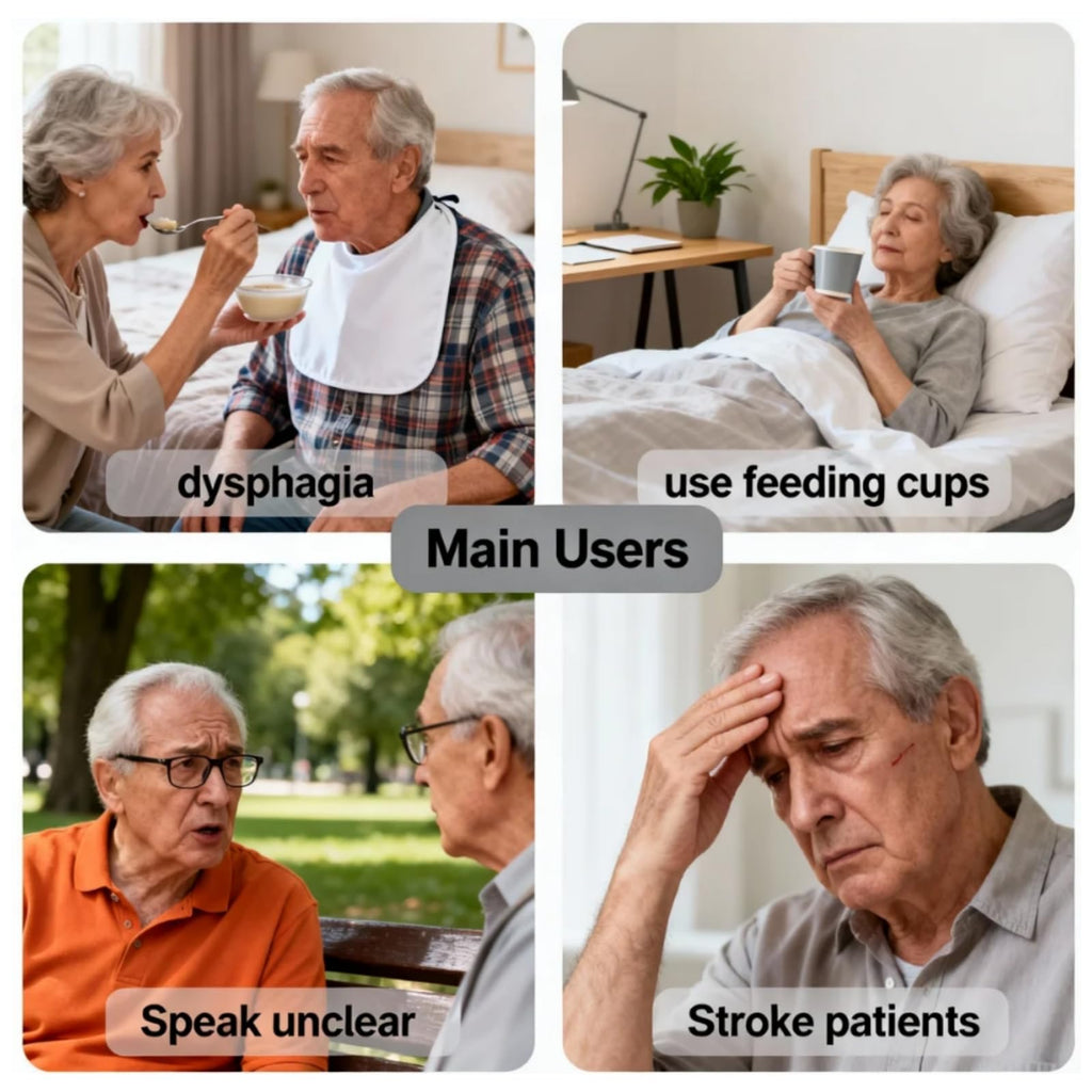 Didiseaon Oral Muscle Trainer For Speech Therapy Tongue Exerciser And Suction Device Mouth Opener And Jaw Trainer For Elderly And Children