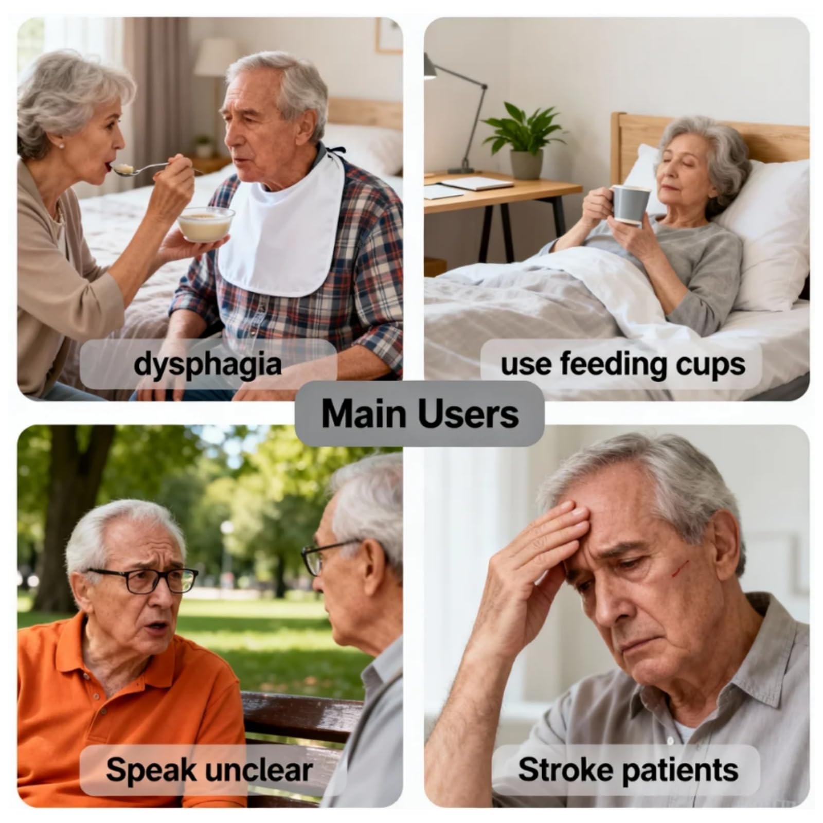 Didiseaon Oral Muscle Trainer For Speech Therapy Tongue Exerciser And Suction Device Mouth Opener And Jaw Trainer For Elderly And Children