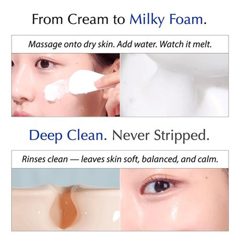 MSM Sulfur Deep Pore Cleanser - Gentle Low pH Face Wash for Sensitive Skin, Pore Reset Formula