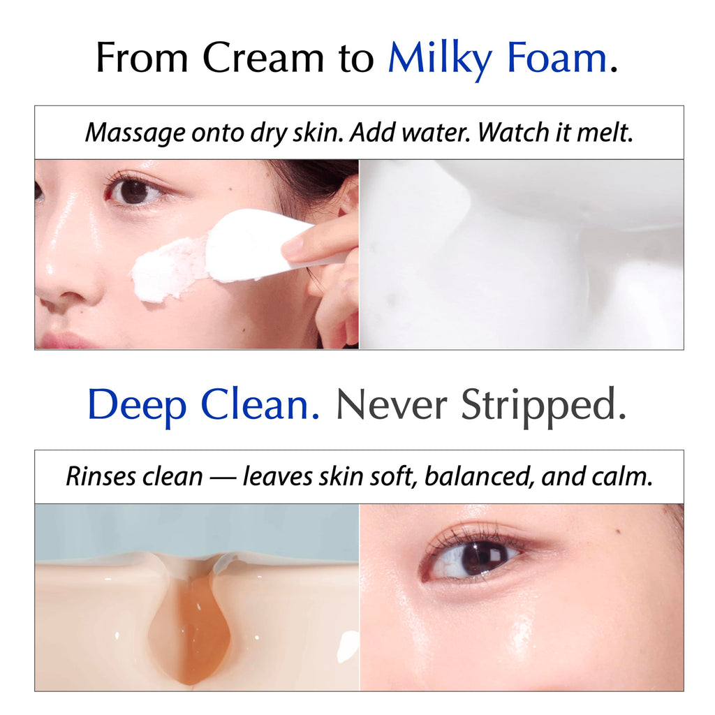 liv.reome MSM Sulfur Deep Pore Cleanser – Low pH Barrier-Respecting Face Wash, Pore Reset for Sensitive Skin