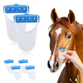 RJLCTH 6 Pcs Disposable Horse Grooming Razors, Stainless Steel Blades