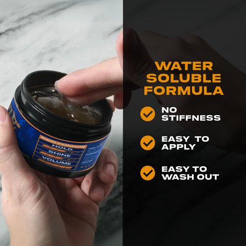 Papichulo Style Kids Pomade – Medium Hold, Medium Shine, Adds Volume – Kid-Friendly Scent, Water-Based, Flake-Free, Easy Washout, Paraben-Free – Made in USA