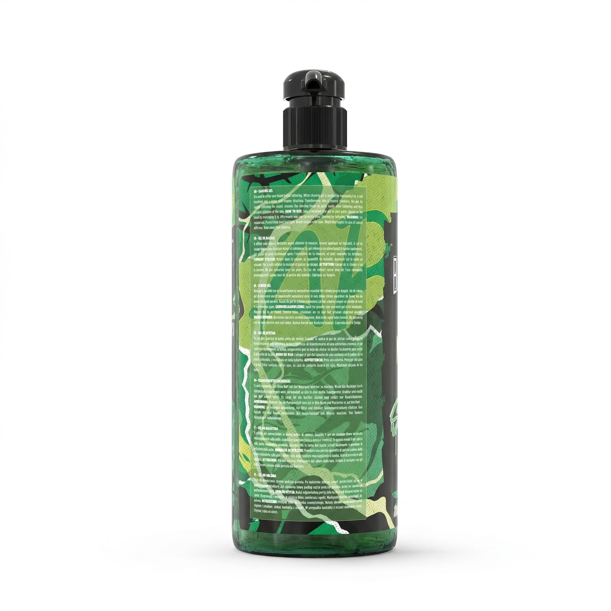 Barber Marmara No.78 Clear Non-Foaming Shaving Gel with Pump 33.81 fl oz