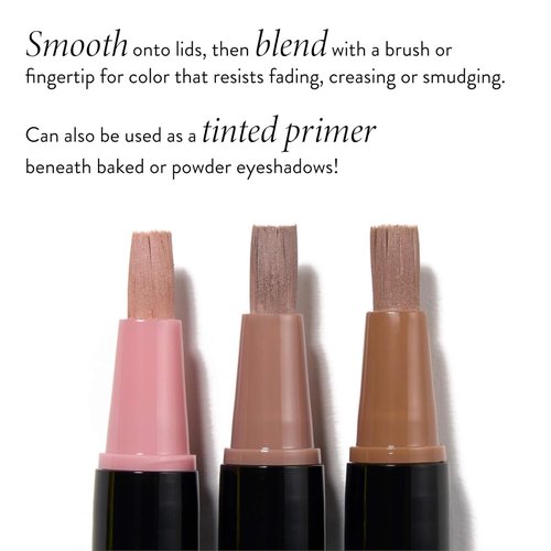 LAURA GELLER Spackle Waterproof Eye Hues - Liquid Waterproof Eyeshadow for Hooded Eyes & Mature Skin | Resists Creasing | Blossom