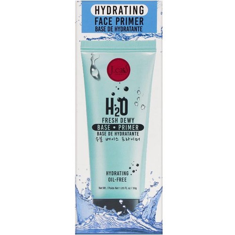 J. Cat Beauty H2O Fresh Dewy Face Primer - Hydrating Formula for All Skin Types
