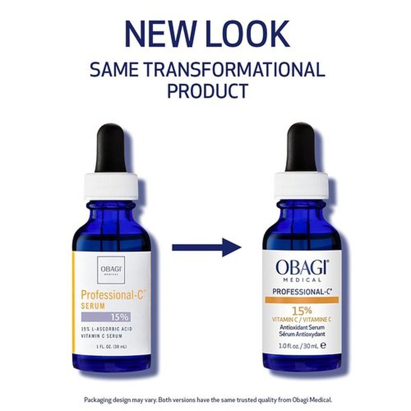 Obagi Medical Vitamin C Serum - Brightens Skin Tone & Reduces Fine Lines - Safe for Sensitive Skin