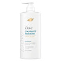 Dove Shampoo Coconut & Hydration for Dry Hair with Bio-Protein Care Technology and Coconut Oil 28 Fl Oz