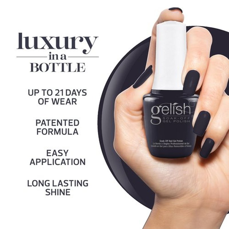 Gelish MINI Fall Collection Living Our Life - 9mL TPO-Free Long-Lasting Soak Off Gel Nail Polish, Vibrant Color, High Shine, Chip-Resistant Formula, Professional Quality (Night After Night)