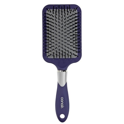 Conair Totally Smooth Ultra Paddle Brush - Wide Detangling Hair Brush for Thick Hair, Flexible Cushion Base