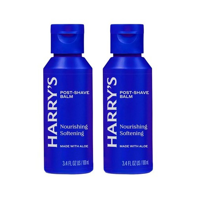 Harry's Post-Shave Balm for Men - Soothing Aloe Formula | 2 Pack, 3.4 fl oz - TSA Approved Travel Essential