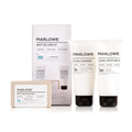 Marlowe. Men's Skin Care Set - 3-Piece Exfoliating Scrub, Purifying Cleanser & Hydrating Moisturizer