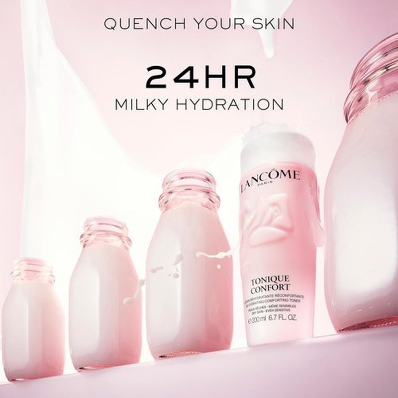 Lancôme Tonique Confort Hyaluronic Acid Toner - Hydrating & Purifying for Radiant Skin | Lightweight, Milky Formula