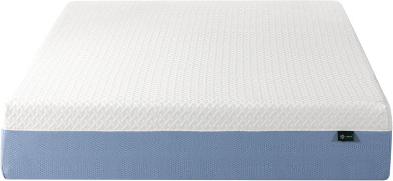 Zinus 12 Inch King Cooling Memory Foam Mattress - Fiberglass Free, Medium Feel, Breathable Design
