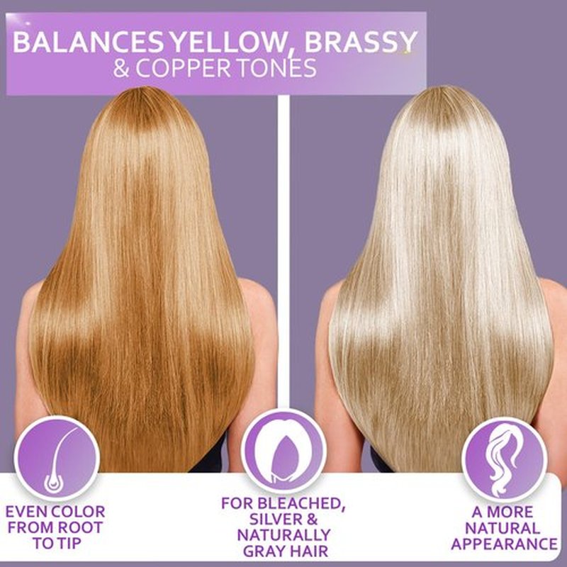 Skiennix Purple Hair Mask - Deep Conditioner & Toner for Brassy Blonde Hair - Hydrating Repair for Damaged Hair