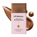 MCoBeauty Super Glow Bronzing Drops - Hydrating Liquid Bronzer in Sun Kissed Shade - Vegan Formula with Jojoba Oil & Hyaluronic Acid