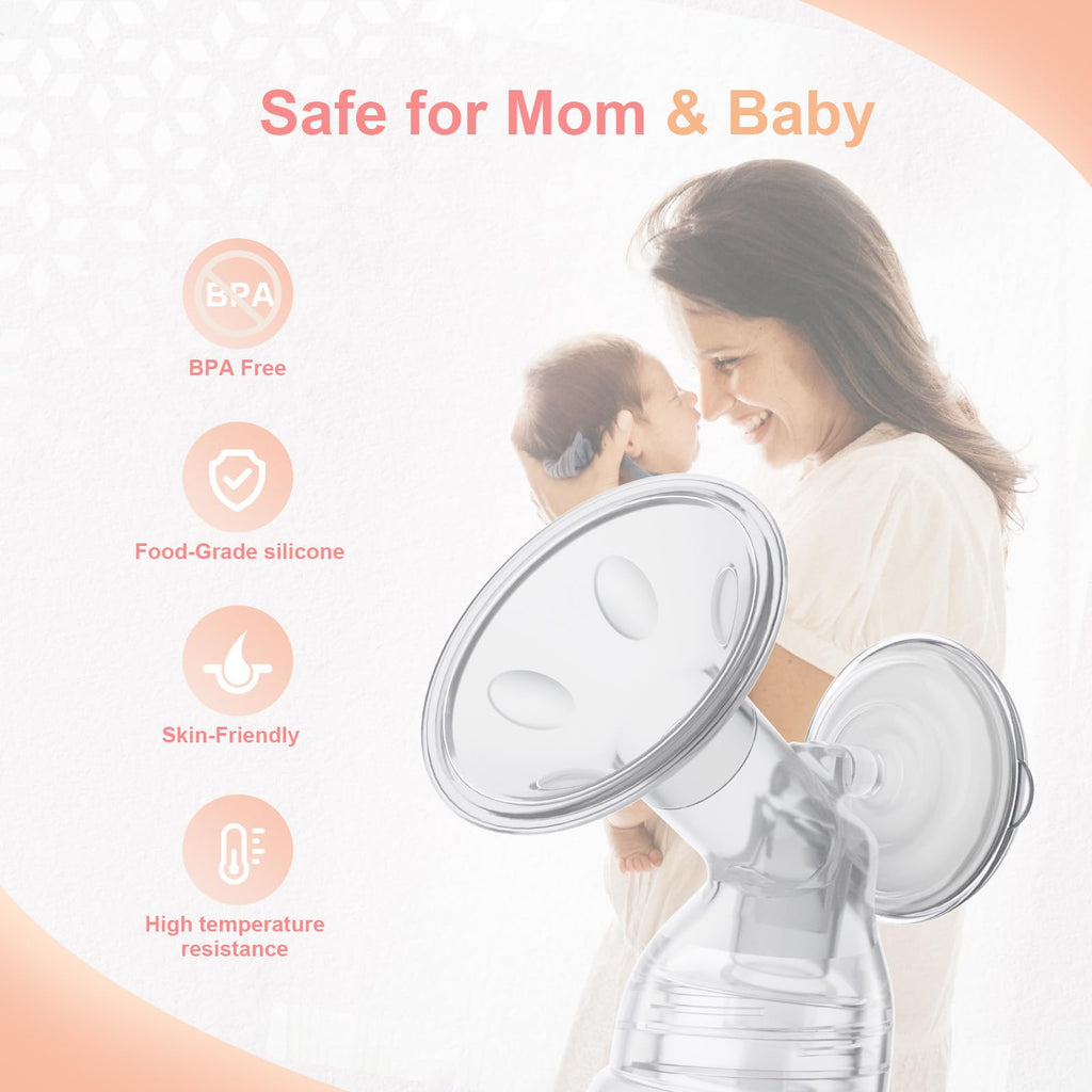Breast Pump Parts Compatible with Spectra Bottles for Pumping Spectra Replacement Pump Parts Pump Bottles, Breast Pump s1/s2/9 Plus, Not Original Accessories, 2 Count