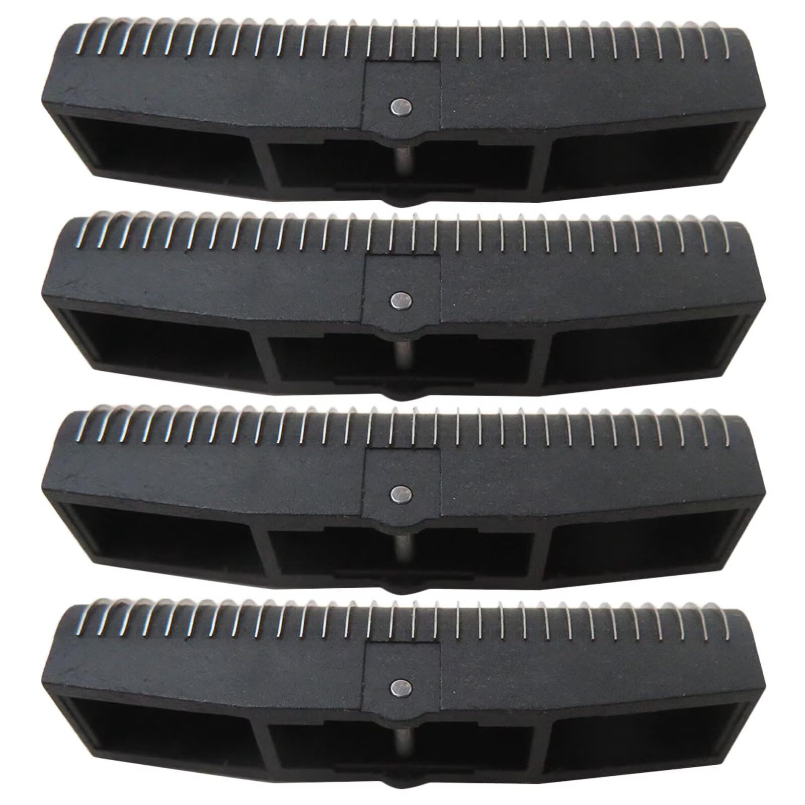 New Zafina-UP Foil Shaver Replacement Blades Fit for Andis Foil Shaver TS1 (17150, 17235, 17220), TS2 (17200), Fit for Wahl 5 Star Vanish(8173-700), 4Pcs Blades for Babylixx FXFS2 series