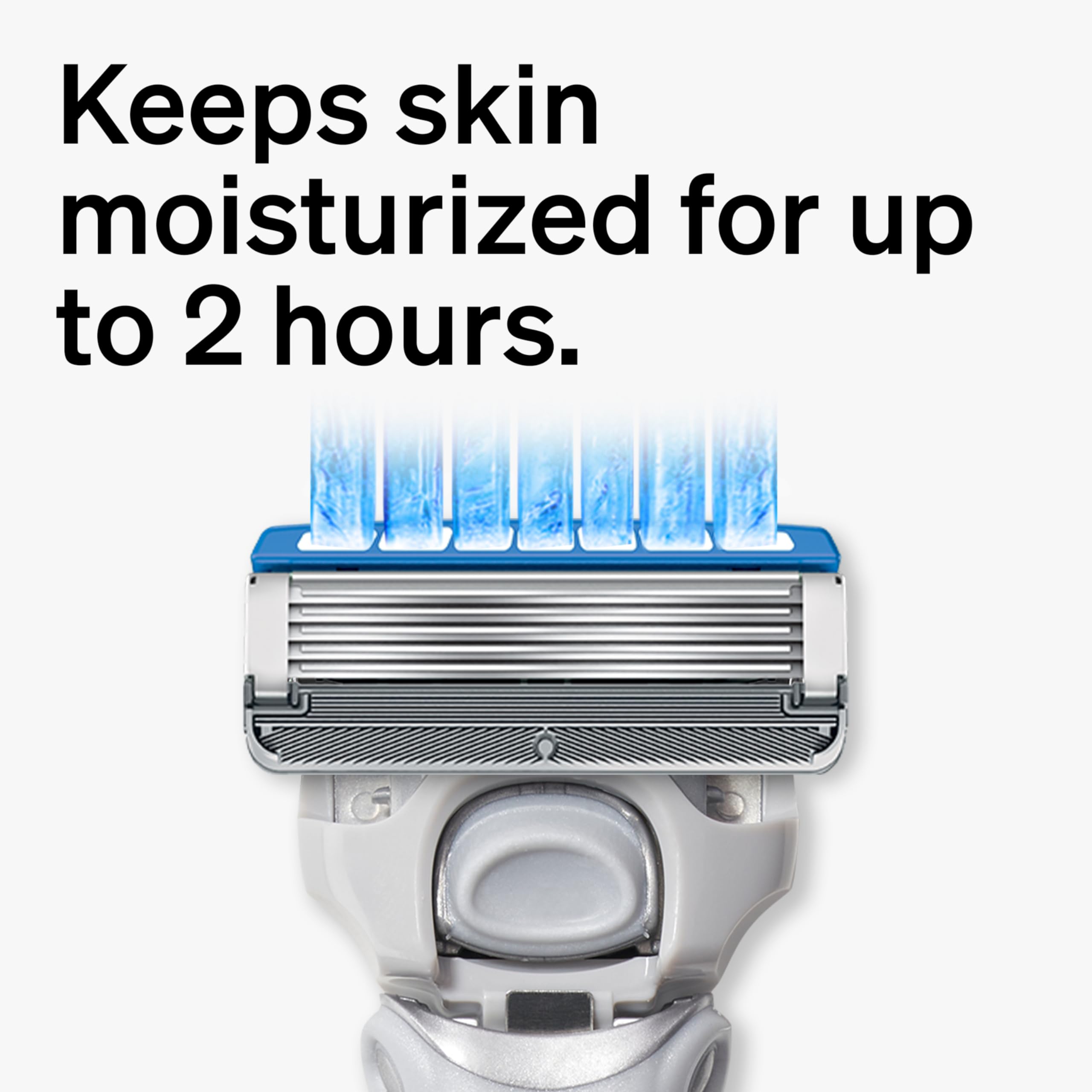 Schick Hydro Advanced Hydration 5-Blade Razors for Men 1 Handle & 3 Refills