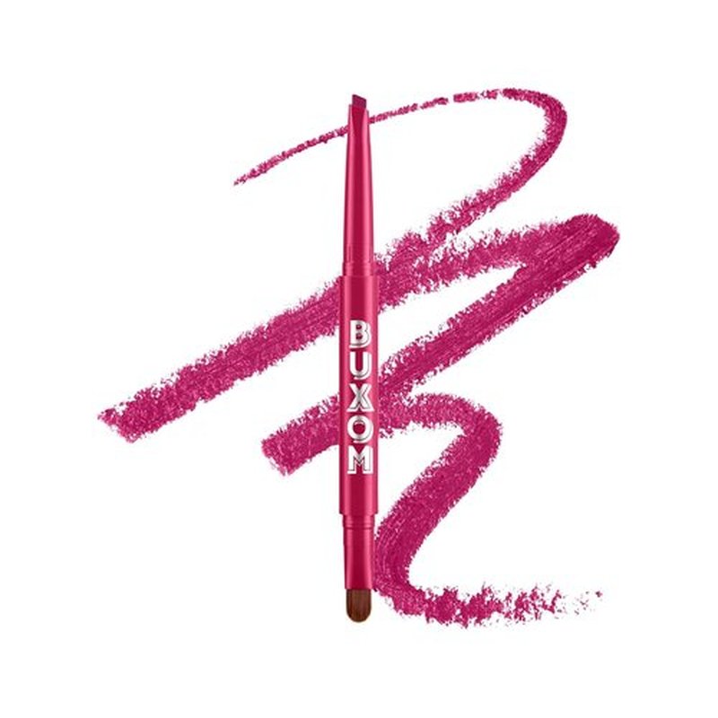 BUXOM Power Line Plumping Lip Liner - Long Lasting Waterproof Pencil with Moisturizing Peptides & Vitamin E
