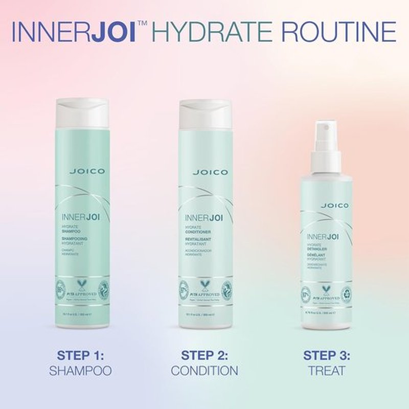 Joico InnerJoi Hydrate Conditioner - Nourishing Formula for Dry Hair & Scalp | Sulfate & Paraben Free