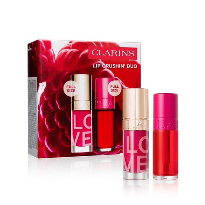 Clarins Lip Comfort Oil - Hydrating & Nourishing Lip Oil | Sheer High Shine Finish | 93% Natural | 0.2 Ounces