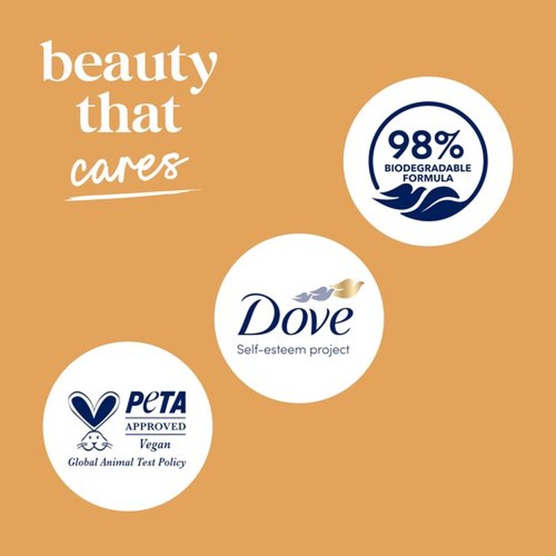 Dove Body Wash with Pump Dryness Relief with Jojoba Oil For 24hr Lotion-Soft Skin Moisturizing Skin Cleanser with No Sulfates No Parabens 30.6 oz