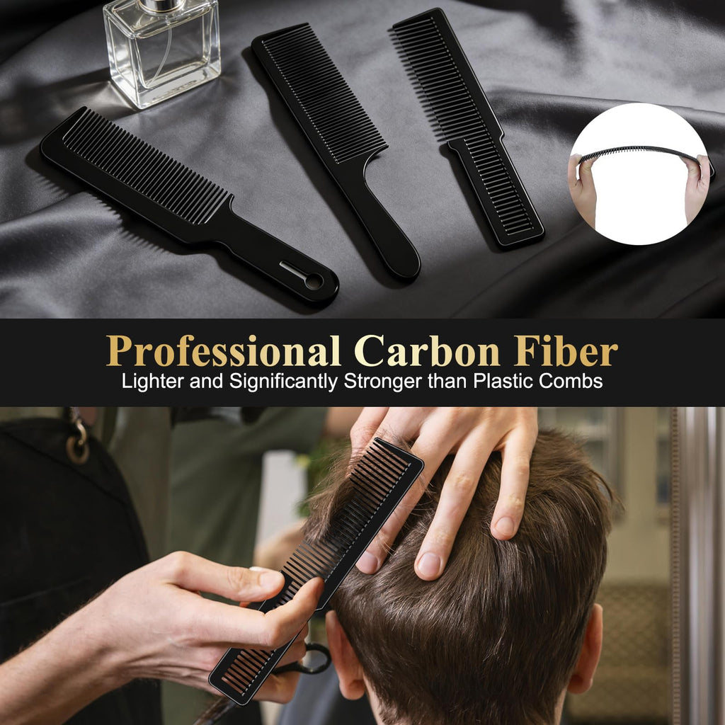 SEIMEIKEN 16 PCS Professional Barber Comb & Brush Set