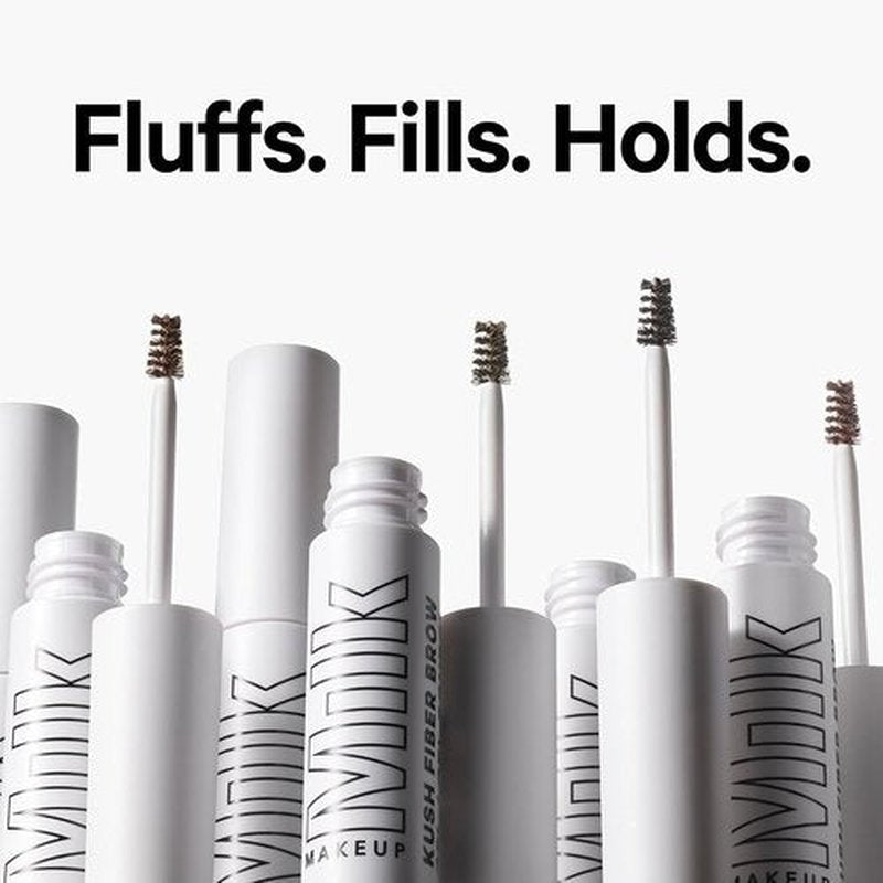 Milk Makeup KUSH Fiber Brow Gel - Tinted Gel for Fuller, Natural-Looking Eyebrows | Vegan, Conditioning Formula
