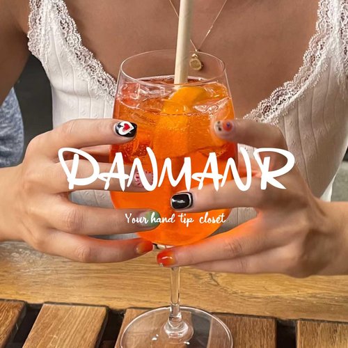 DANMANR V French Press on Nails Pink Fake Acrylic Long Nails Square Full Cover Fake Flower Nails for Women and Girls 24PCS