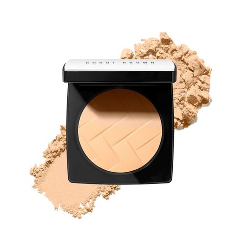 Bobbi Brown Vitamin Enriched Pressed Powder | Hydrating Makeup-Setting Powder for Even-Toned Look | Vitamin B, 0.28 Ounce, Peach