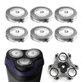 SH30 Replacement Heads Compatible with Philips Norelco Series 3000, 2000,1000 and S738 Electric Shavers, SH30 Replacement Blades for Philips Norelco 2400, 2600, 2100, 6 Pack with 1pc Retaining Ring