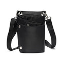 Scissor Bag, faux Leather Salon Barber Professional Scissors Holster Hair Stylist Tools Bag with Waist Shoulder Belt