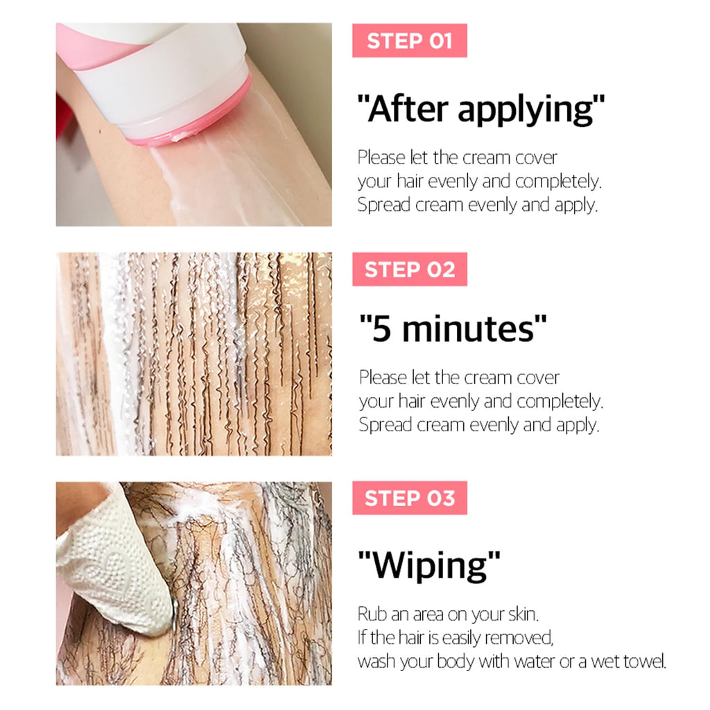 Touch-Up Painless Hair Removal Gel for Bikini Area - All Skin Types Treatment for Women & Men, 150ml