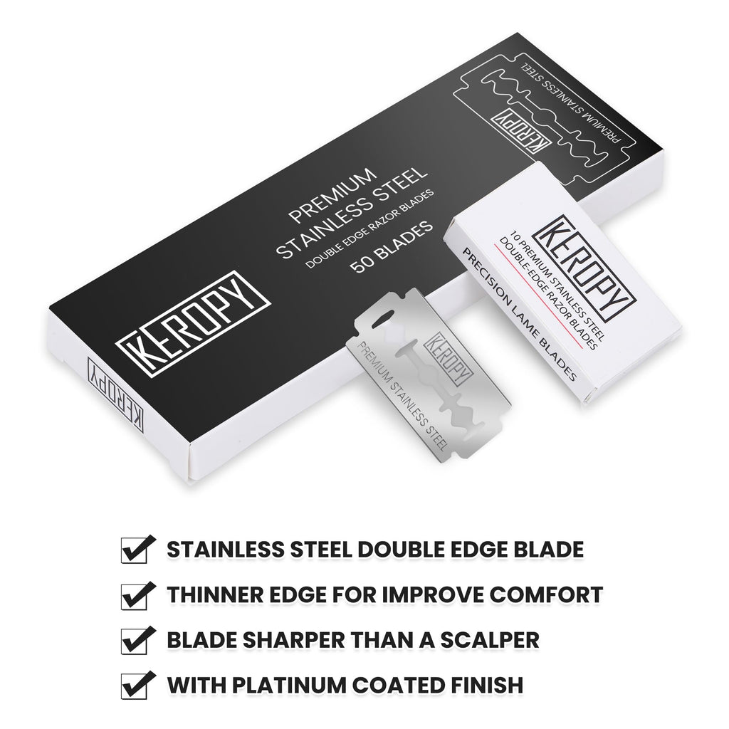 KEROPY 50 Safety Razor Blades