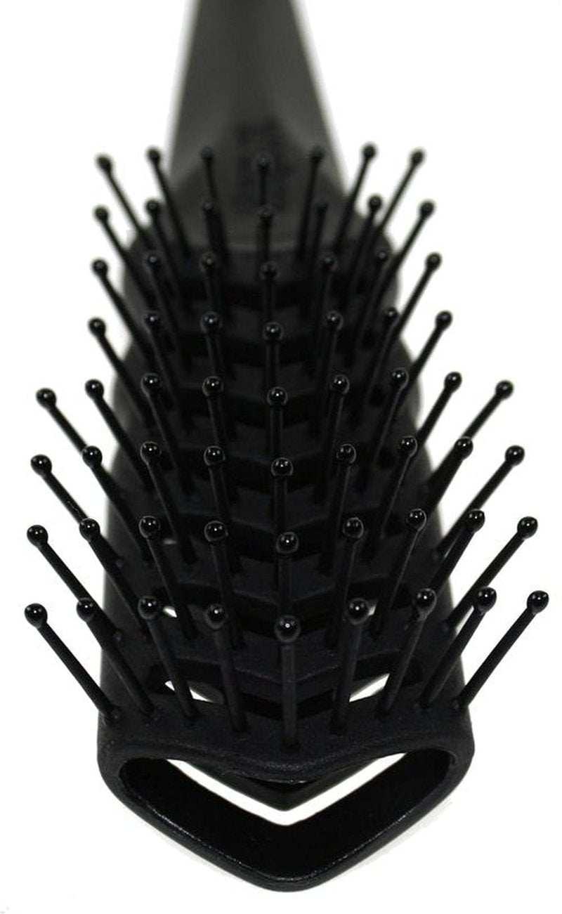 Denman D100 Flexible Vent Brush - Ideal Styling Tool for Wet & Dry Curly or Straight Hair | Black