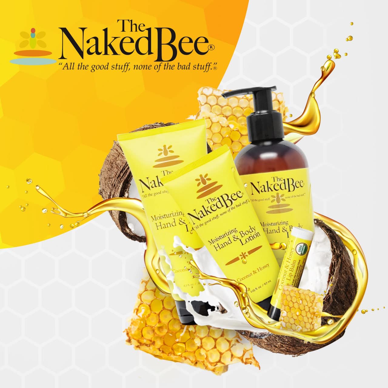 The Naked Bee Nourishing Body Lotion for All Skin Types (8 oz) Moisture Replenishing Lotion for Dry Skin with Nag Champa Sandalwood & Indian Massala
