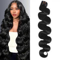 16A Raw Body Wave Bundles Human Hair 100% Human Hair Bundles,Triple Lifespan Virgin Remy Hair Extensions,Keep Texture Silky Soft After Multiple Washes (Body Wave 1 Bundle, 28 Inch)