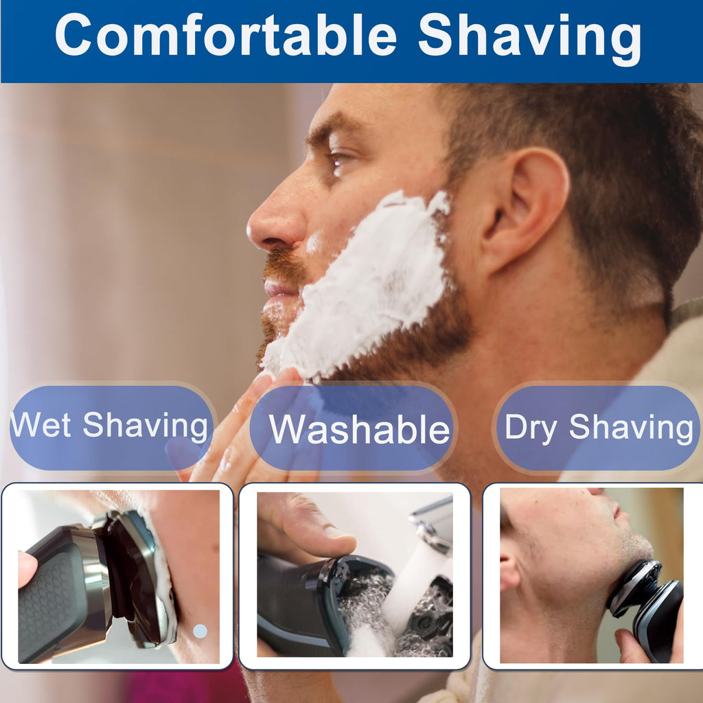 SH71 Replacement Shaving Heads Compatible with Phili*s Shavers Series S7000 (S7XXX)