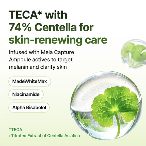 CENTELLIAN 24 Madeca Mela Capture Ampoule Pad (Evening, 5.58fl oz / 60 pcs) - Highly Concentrated Ampoule Pads for Tone Correcting, Vegan, Korean Skin Care. Niacinamide, TECA, Madecassic Acid.
