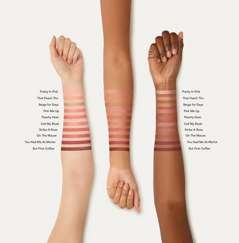 bareMinerals Gen Nude Powder Blush, Mineral-Based Pressed Powder Blush - You Had Me At Merlot - Rich Berry Wine & Gold Pearl, Vegan, Cruelty-Free & Dermatologist-Tested