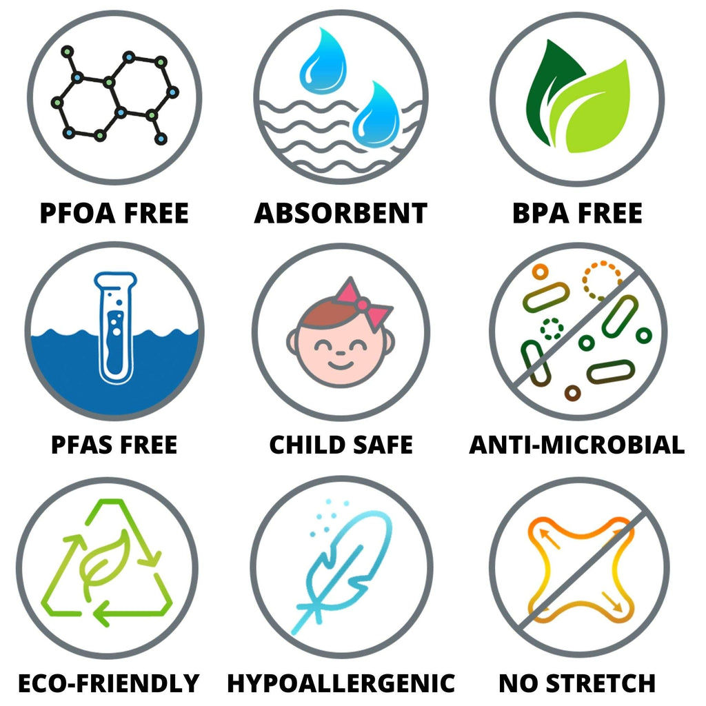 CIRCE CARE Pee Cloth: Silver Infused Pee rag for Women who Pee Outdoors, Reusable Absorbent Wipes, Ecofriendly alt. to Toilet Paper, Female Urination Solution for Camping, Hiking (1pc Blackout)