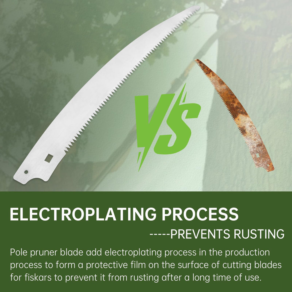 15" Pole Saw Blade for Fiskars Tree Pruner 6391 9388 9390 7889 7831 8391
