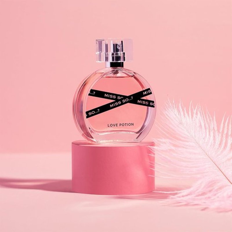 So…? Secret Crush Eau de Parfum for Women - Vegan Fragrance with Jasmine & Cherry Blossom - Travel Size 1.7 oz