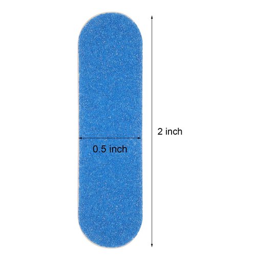 300 Pcs Mini Nail Files Double Sided Emery Boards Small Disposable Nail Files Bulk Manicure Pedicure Tools for Men, Women, Kids- 2 Inch