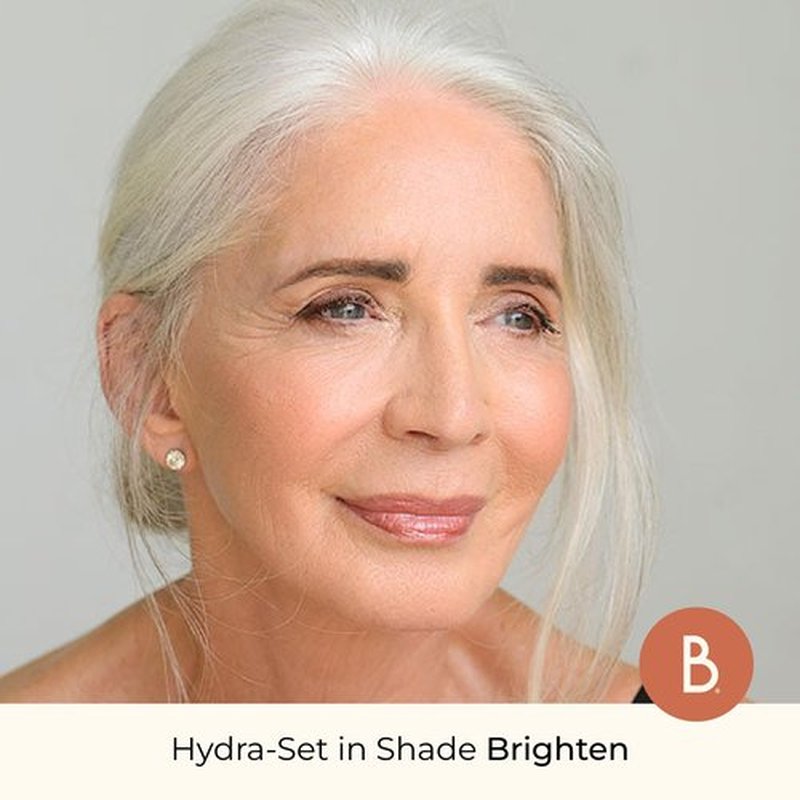 Beauty For Real Hydra-Set Translucent Finishing + Brightening Powder, Translucent 1 - Invisible, Weightless Finish - 16-Hour Wear & 24-Hour Shine Control - With Niacinamide & Vitamin E - Talc Free