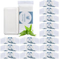 Kacctyen 100 Pcs 0.35oz Mini Bar Soap Bulk Individually Wrapped Bulk Hand Hotel Soap Bars Travel Size Toiletries for Vacation Hospitality Guest Bathroom Rentals