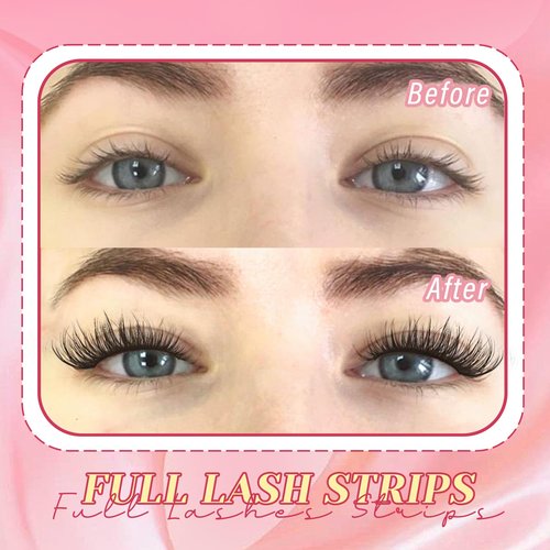 Ahrikiss Lashes Wispy False Eyelashes Natural Look Cat Eye Lashes 8 Pairs Faux Mink Lashes Lightweight Eyelashes Kit with Lash Glue and Lash Tweezers Soft Fake Lashes (Ethereal)