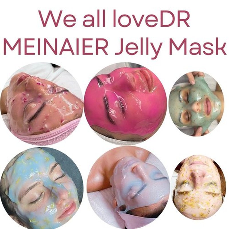 DR MEINAIER Vajacial Hydro Jelly Mask Powder for Face, Collagen Face Mask for Women, Jelly Facial Mask for Teens and Women (Aloe Vera)