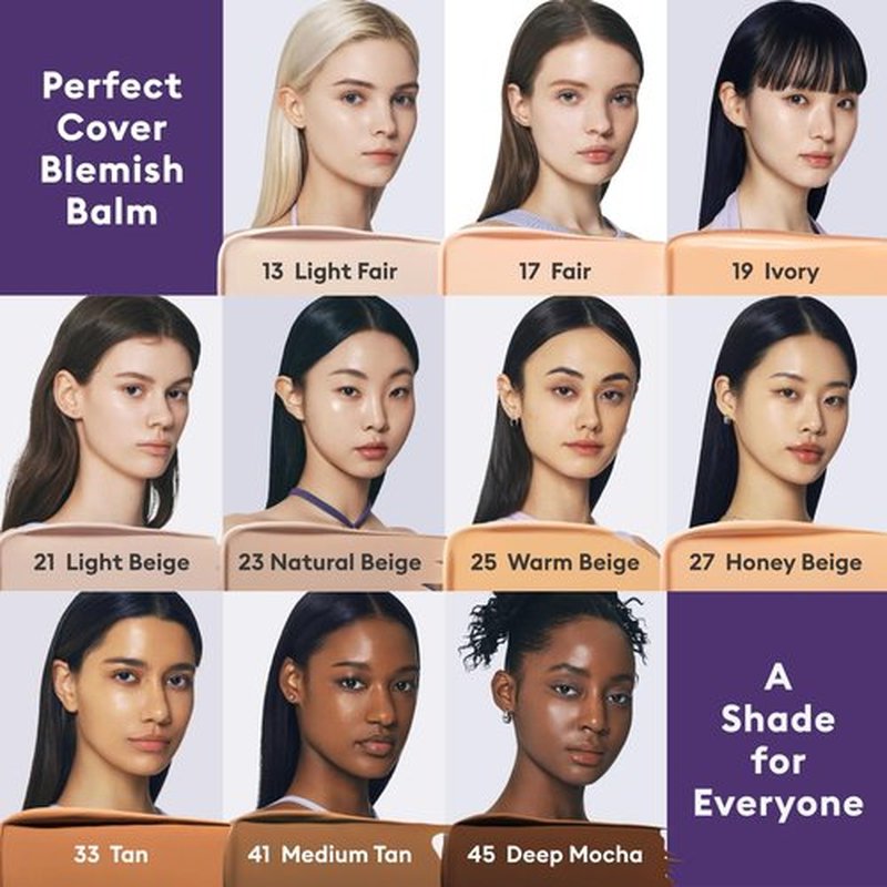 MISSHA M Perfect Cover Serum BB Cream - Light Fair No. 13 | Tinted Moisturizer & Skin Care Foundation, 1.18 Fl Oz